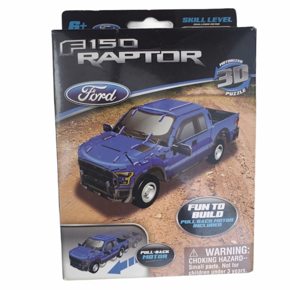 3D Puzzle FORD F150 RAPTOR With Pull-Back Motor - Picture 1 of 4